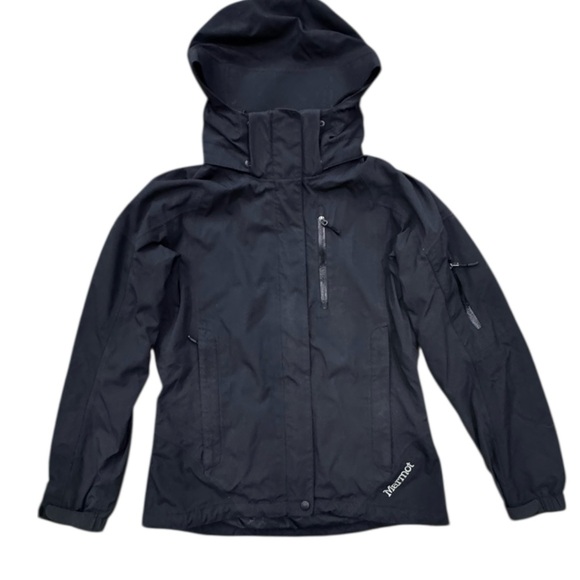 Marmot Membrain Hooded Water Resistant Snowboard Ski Jacket Coat - Picture 2 of 8